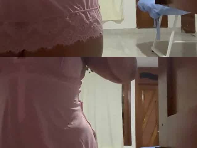 Camera catches big beautiful woman nurse naked