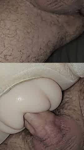 Cumming inside meiki doll for a creamy twat