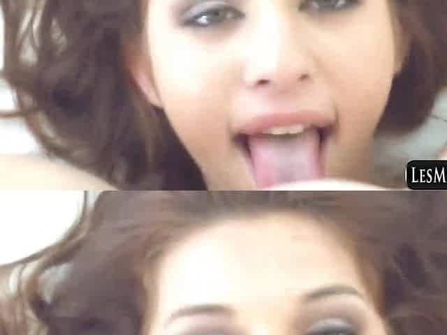 Lesbo Blondies & Brunette hair in Fleshly Vagina Gratifying Actions