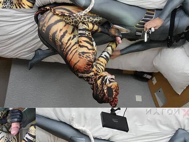 200 Nora Fox Cheetah fucked zentai leopard