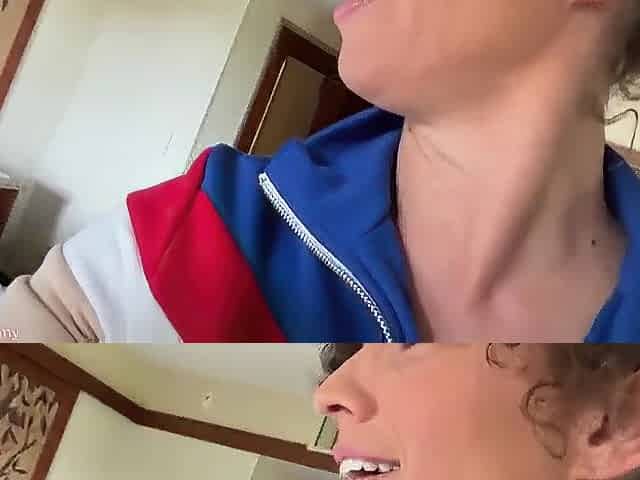 Forbidden Step mama Step son Hotel Love Affair - Raw Vacation Creampie