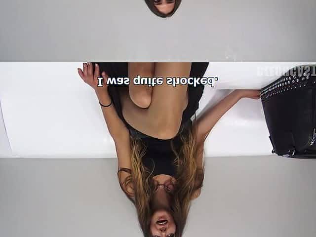 POV casting with young euro girl desperate for cash