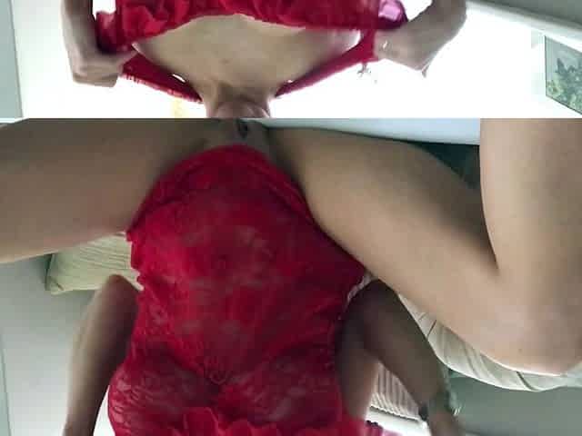 Hot babe with big boobs playing with her lactating boobs