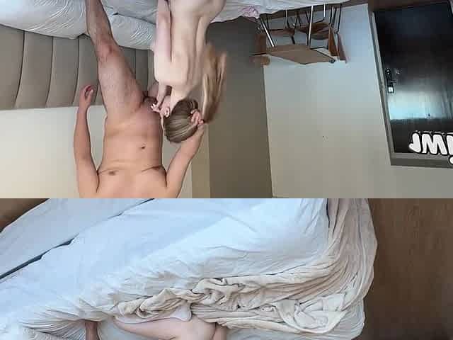 Verified Amateurs And Jenny Kitty - Just Lay Together - Stepbrother And Stepsister Staying In A Hotel Room