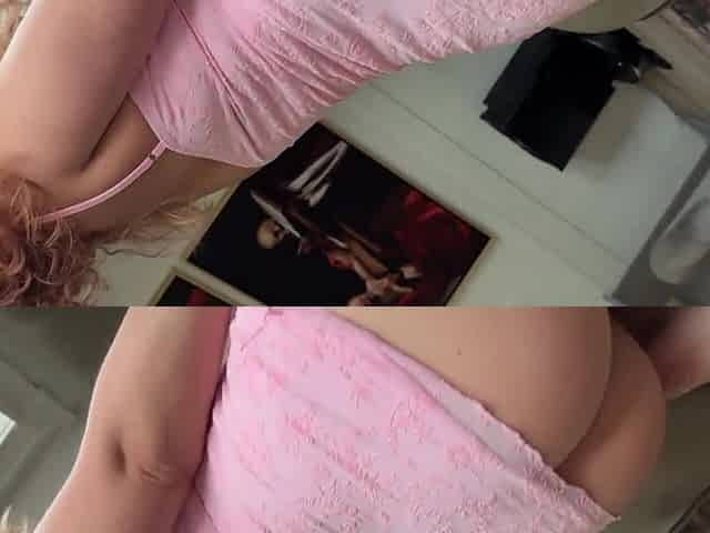 Slim stepdaughter wanted to experience a hot fuck and a creampie POV