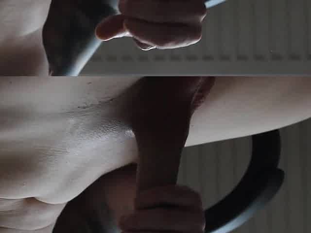Close Up Sexy Smutty Dude solo masturbating and groans on this morning for u Then CUM