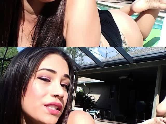 Smoking Foot Jerk Off!