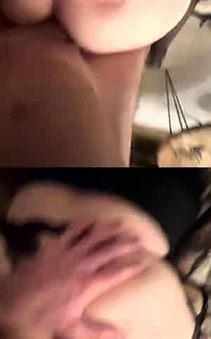 Deep anal sex doggy style