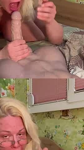 Sloppy BJ,rimming, Both Holes Fuck, Prolapse, Beg for Cum