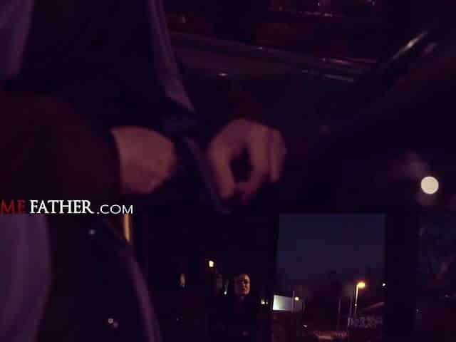 Cheating large boobs playgirl in nylons picked up and drilled in van by stranger