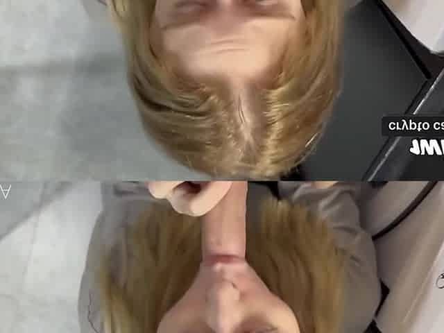 Stepsister Asks For Cum On Her Face While No One Is At Home