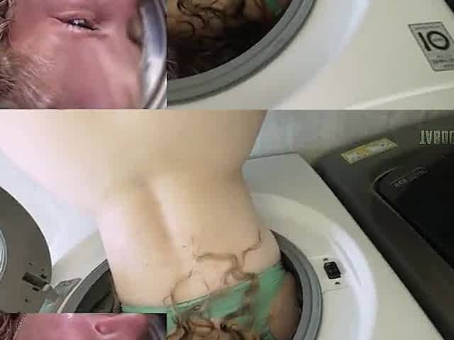 Step Daughter Screwed In Her Butt Untill This babe Is Unstuck in the Dryer - Ivy Andrews - Taboo Heat - Luke Longly