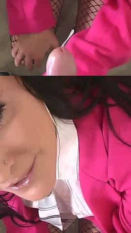 Horny milf executive gets pounded on the desk