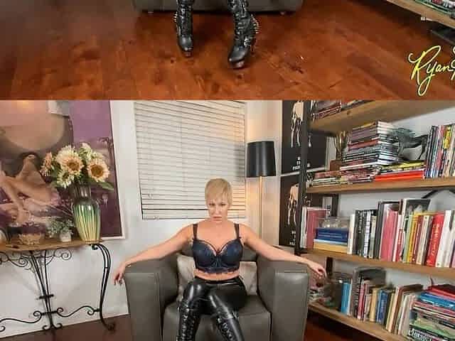 Mean Stepmommy in Leather Pants - Ryan Keely