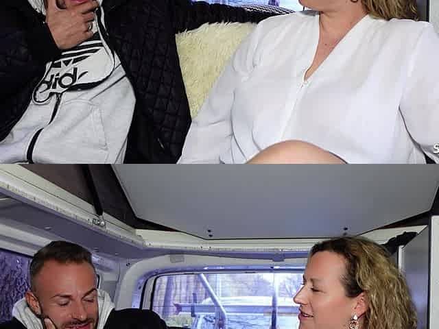 Big German Mature Woman Kathy Deep with Huge Natural Tits Pick up for Van Casting Fuck