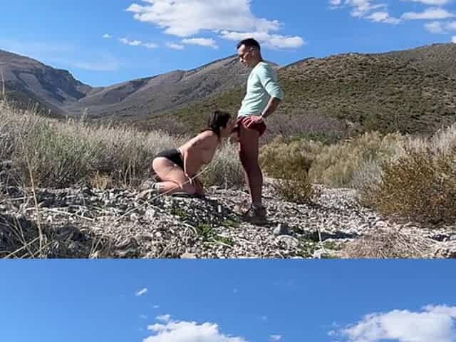College Hottie Fucks On The Trail - Public Outdoor Sex - Verified Amateurs