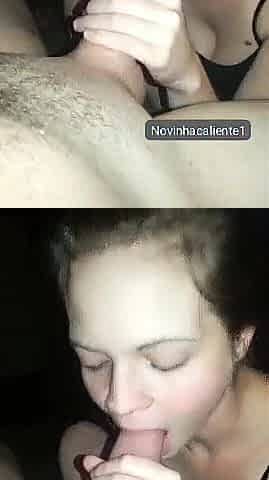 My step aunt gave me a great oral job, relieving my balls, what a delight, that doxy.