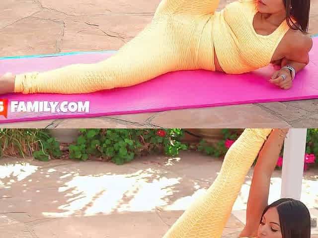Large Booty Lalin girl Brandy Salazar has Coarse Sex Session with Pervert Stepson