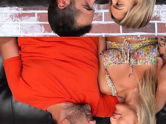 Beautiful blonde MILF Kathryn Mae home porn video