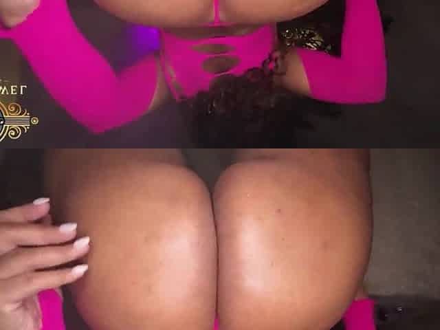 On vacation with Carla Morelli's large booty