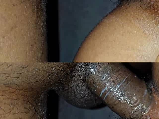 Stretching Her Tight Pussy Wide with My Cock
