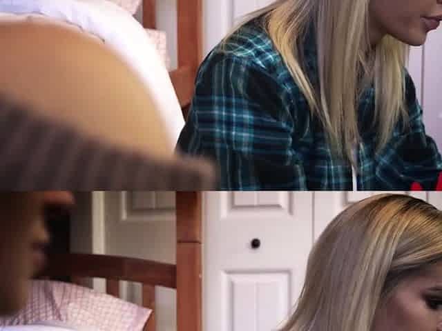Roomies Caught in Steamy Webcam Lesbian Affair
