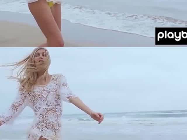 Italian Mature Blond Plays With Balloons
