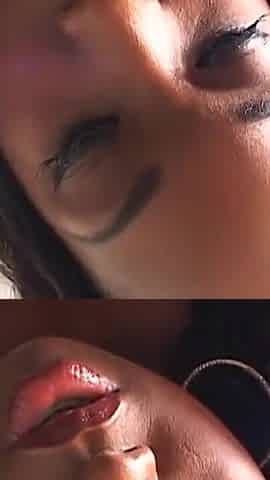 Angel Eyes Juicy Black Booty Blowjob