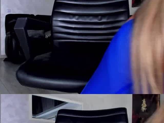 Glamour blonde MILF amazing solo video