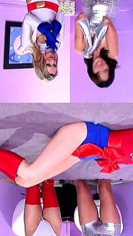 Wild Lesbian Threesome and Interracial Fuck with Horny Blondes