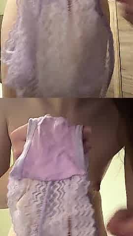 I Put a Panty Liner on My Pants and Nylon Tights