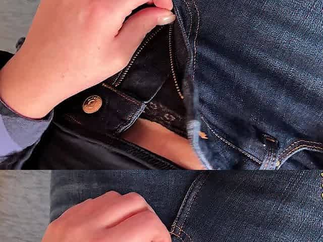 I stretch my pussy whilst rimming