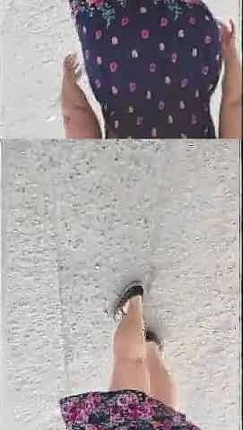 Venezuelan floozy on the street