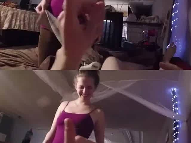 Loving Pair Screw, Titty Bouncing Cum