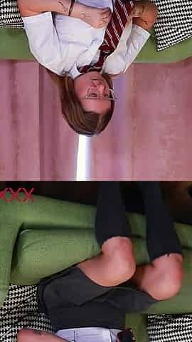 First Ever Porn Fuck for Hot 18 Year Old Student Rae