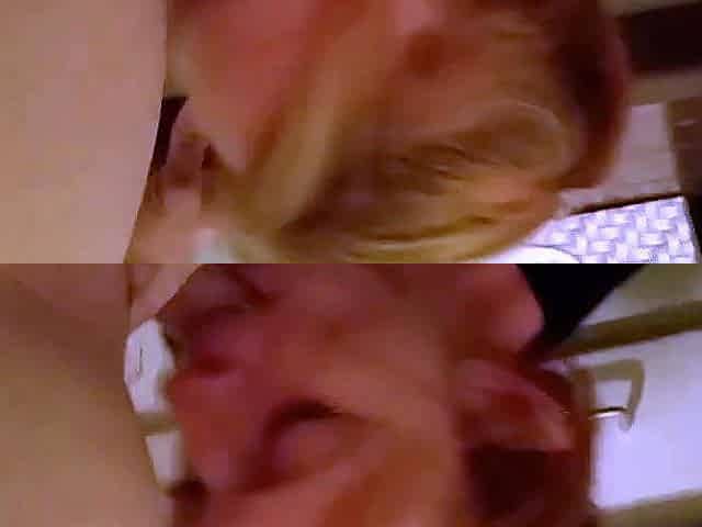Mandy's Sister Gives an Amateur Blowjob and Swallows Cum