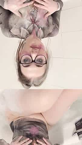 Cosplay Yuri Body Paint Bath Removal & Tit Play