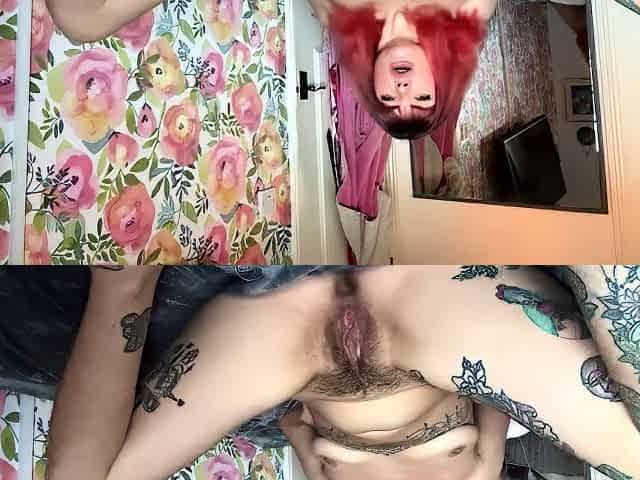 Yourhikerbabe - Sissy Step-Son Eats BBC Creampie From