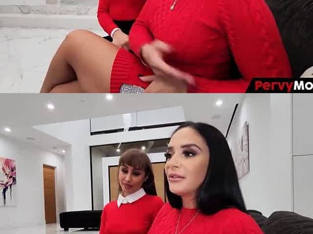 Suggar Mama and her Stepsister Lures for their Large Hunk's Bick Knob