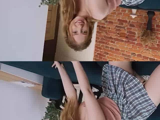 Sexy Redhead Big Natural Tits Teen Ass Fucked