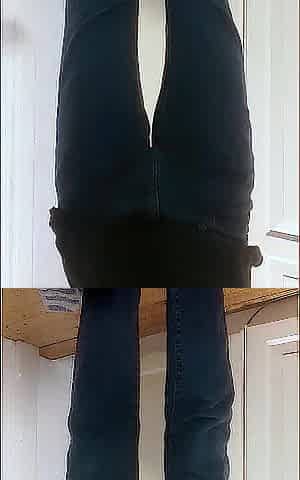 Male pissing his jeans!