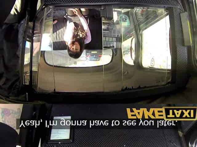 FakeTaxi Hawt ebony hottie makes sex tape with taxi driver