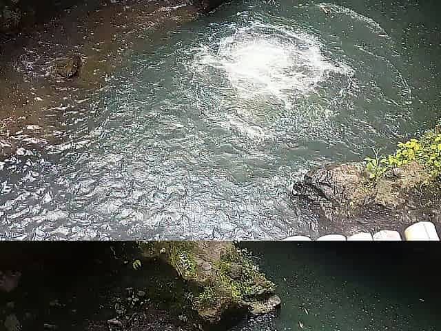SNATCH FALL public FLASH and PEE #Tourist atraction Waterfall in Jungle