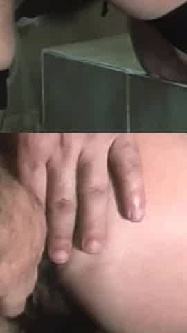Marina Lotar: This Old Slut Gets Her Pussy Licked While Sucking Two Cocks
