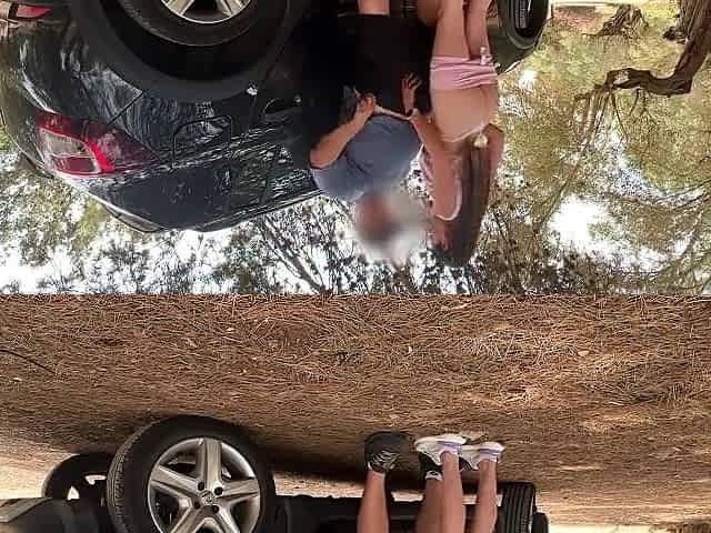 Oh no, I discovered my ex-boyfriend in the park and that guy craves me to suck his old penis