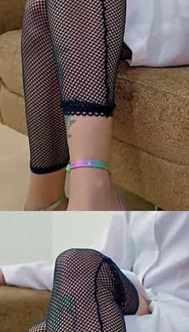 Redhead in Stockings Loves Deep Anal