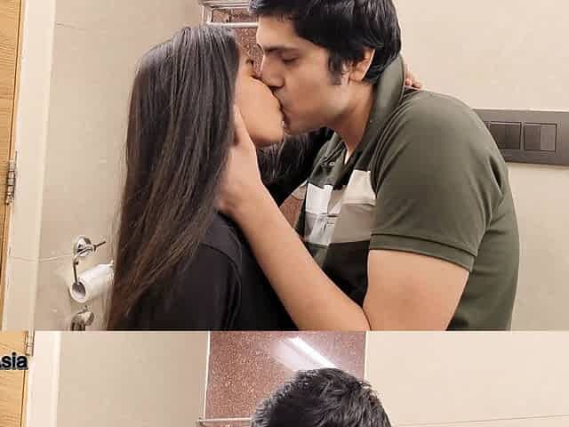 Guy Cheating His Girlfriend by Fucking Her Room-mate Friend