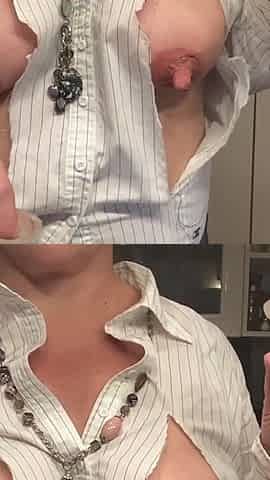 49-year-old MILF Still Bottles Breast Milk