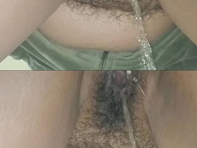 Girl Peeing Standing up