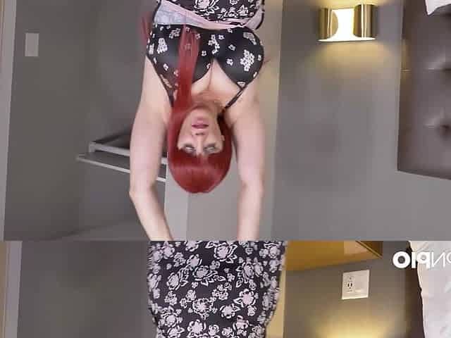 British BBW Mature Shows Off Her Curvy Body